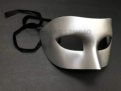 Mens Masquerade Mask Burlesque Dance Birthday Prom Party Black Tie Halloween Costume Dress Up