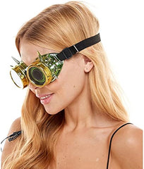 LED Light Up Festival Rave Party Costume Sunglasses Goggles Cosplay Dress up Party EyeWear