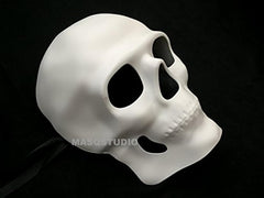 Halloween Masquerade Skull Skeleton Mask Day of The Dead Wear or Deco