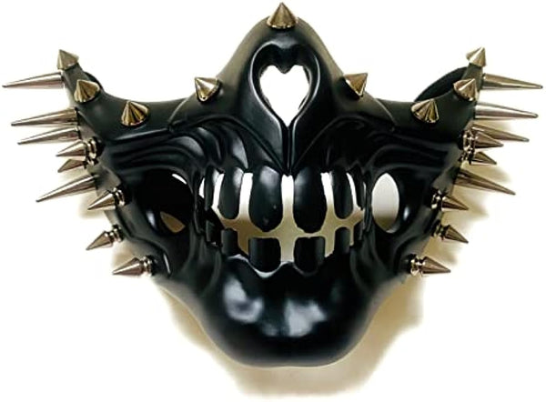 MasqStudio Halloween Costume Cosplay Steampunk Dress up Party Masquerade Spike Gas JAW Mask