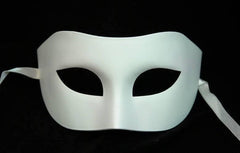 Blank White Unpainted MASQUERADE DIY MASK Base Durable Quality Resin Halloween DIY Mask