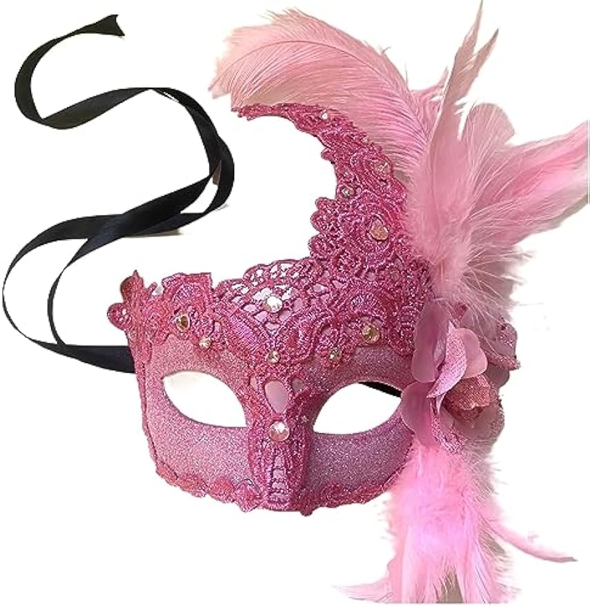 Brocade Lace Masquerade Ball Mask Burlesque Mardi Gras Birthday Prom Wedding Party