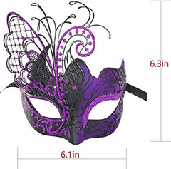 Masquerade Mask For Women Venetian Mask/Halloween/Party/Ball Prom/Mardi Gras/Wedding/Wall Decoration