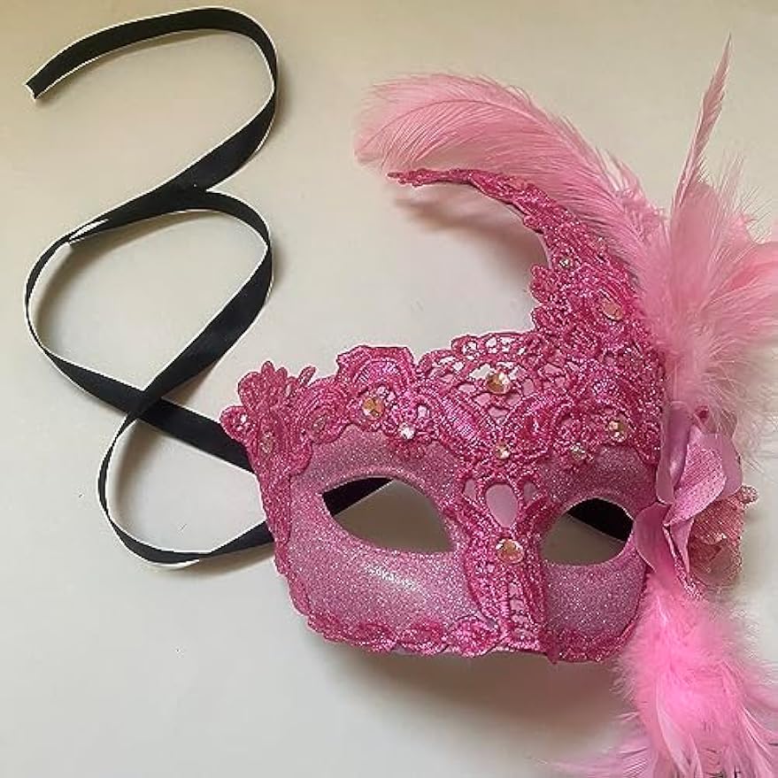 Brocade Lace Masquerade Ball Mask Burlesque Mardi Gras Birthday Prom Wedding Party