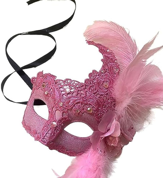 Brocade Lace Masquerade Ball Mask Burlesque Mardi Gras Birthday Prom Wedding Party