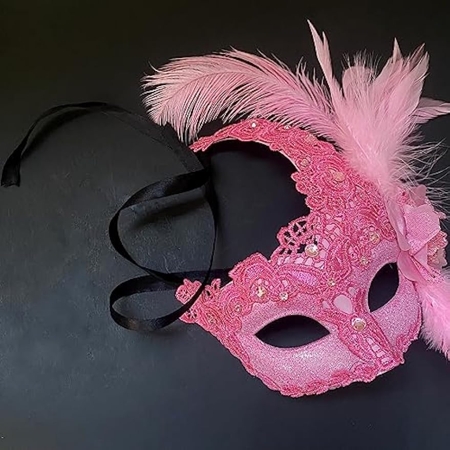 Brocade Lace Masquerade Ball Mask Burlesque Mardi Gras Birthday Prom Wedding Party