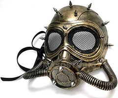 Halloween Costume Cosplay Steampunk Dress up Party Masquerade Gas Mask with Hose