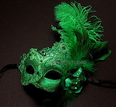 Brocade Lace Masquerade Ball Mask Christmas New Year Eve Mardi Gras Party