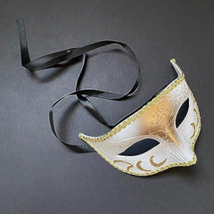 Mens Masquerade Mask Burlesque Dance Birthday Prom Party Black Tie Halloween Costume Dress Up