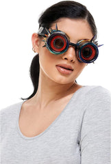 LED Light Up Festival Rave Party Costume Sunglasses Goggles Cosplay Dress up Party EyeWear