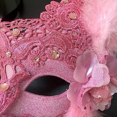 Brocade Lace Masquerade Ball Mask Burlesque Mardi Gras Birthday Prom Wedding Party