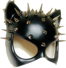 MasqStudio Red Black Cat Woman Dress up Cosplay Party Masquerade Mask Spiky Halloween