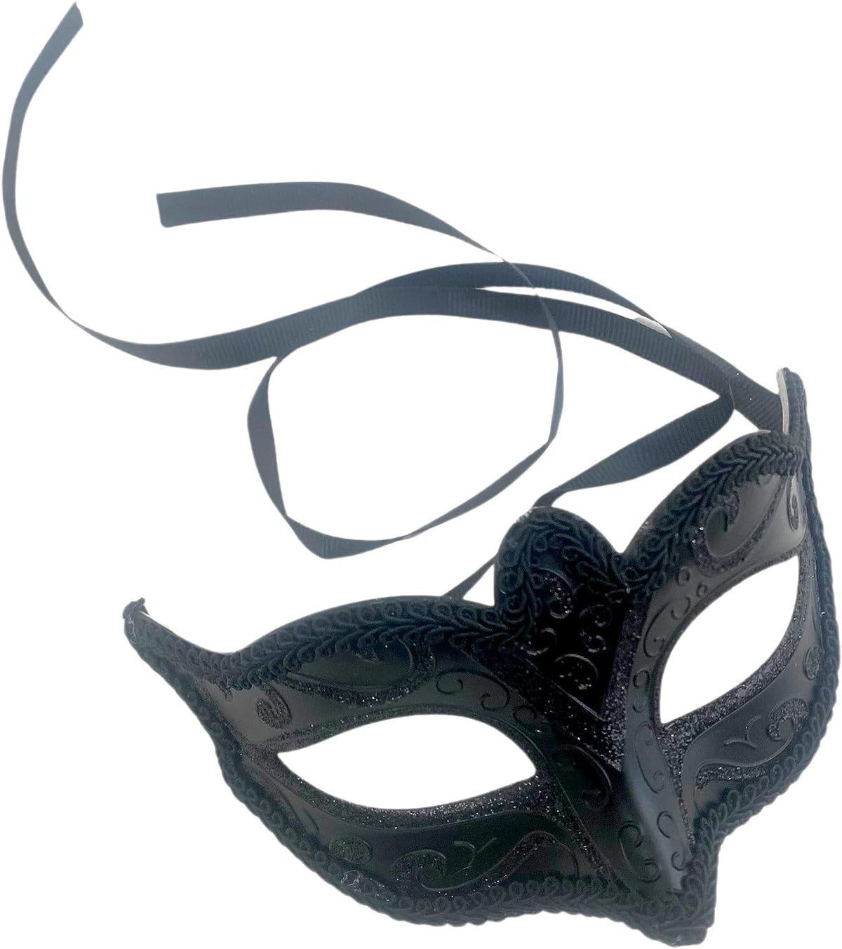 Girls Black Gold Silver Masquerade Ball Mask Cosplay Mardi Gras Prom Dance Birthday Bachelor Party