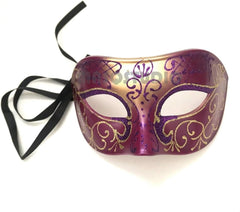 Mens Masquerade Ball Mask Cosplay Mardi Gras Prom Dance Birthday Bachelor Party