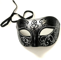 Mens Masquerade Ball Mask Cosplay Mardi Gras Prom Dance Birthday Bachelor Party