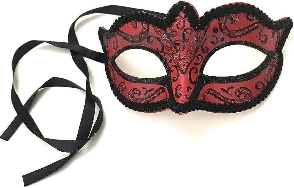Girls Black Gold Silver Masquerade Ball Mask Cosplay Mardi Gras Prom Dance Birthday Bachelor Party