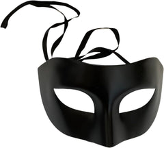 Mens Masquerade Mask Burlesque Dance Birthday Prom Party Black Tie Halloween Costume Dress Up