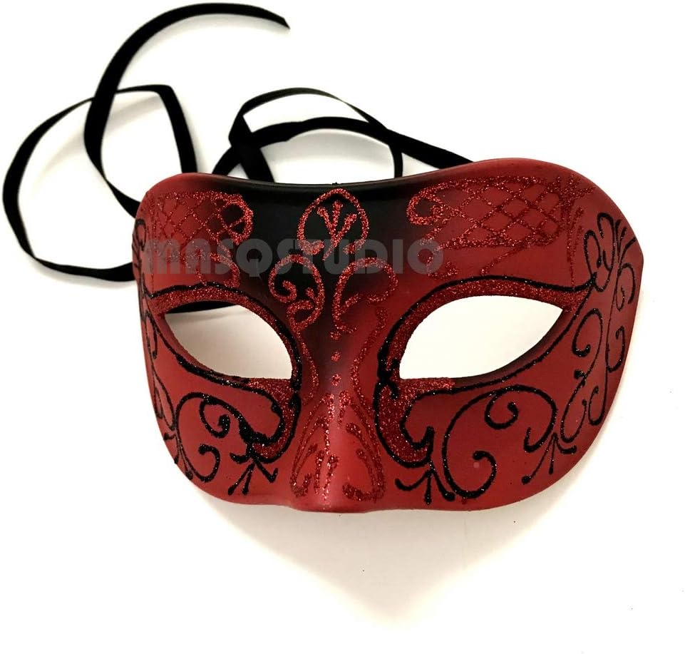 Mens Masquerade Ball Mask Cosplay Mardi Gras Prom Dance Birthday Bachelor Party