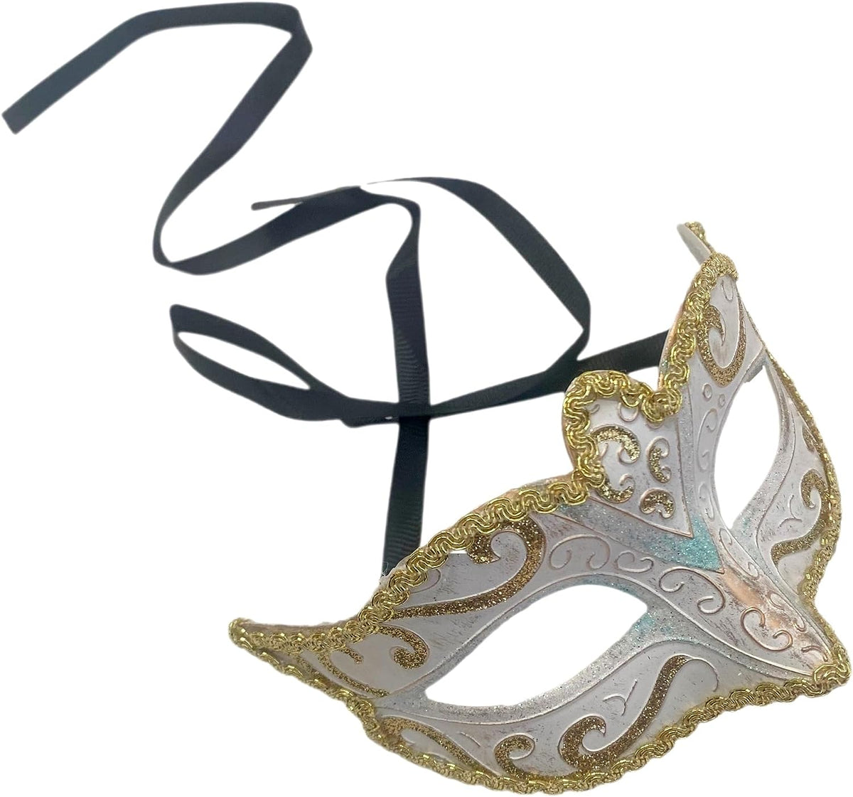 Girls Black Gold Silver Masquerade Ball Mask Cosplay Mardi Gras Prom Dance Birthday Bachelor Party