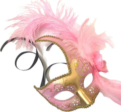 MasqStudio Brocade Lace Masquerade Ball Mask Burlesque Mardi Gras Birthday Prom Wedding Party