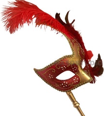 MasqStudio Brocade Lace Masquerade Ball Mask Burlesque Mardi Gras Birthday Prom Wedding Party