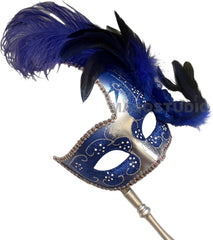MasqStudio Brocade Lace Masquerade Ball Mask Burlesque Mardi Gras Birthday Prom Wedding Party
