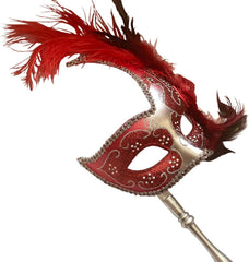 MasqStudio Brocade Lace Masquerade Ball Mask Burlesque Mardi Gras Birthday Prom Wedding Party