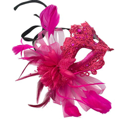 MASQ Brocade Lace Masquerade Ball Mask Pair Burlesque Mardi Gras Birthday Prom Wedding Party