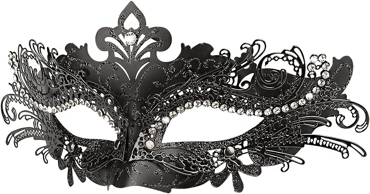 Masquerade Mask Mardi Gras Decorations Venetian Masks for Women's