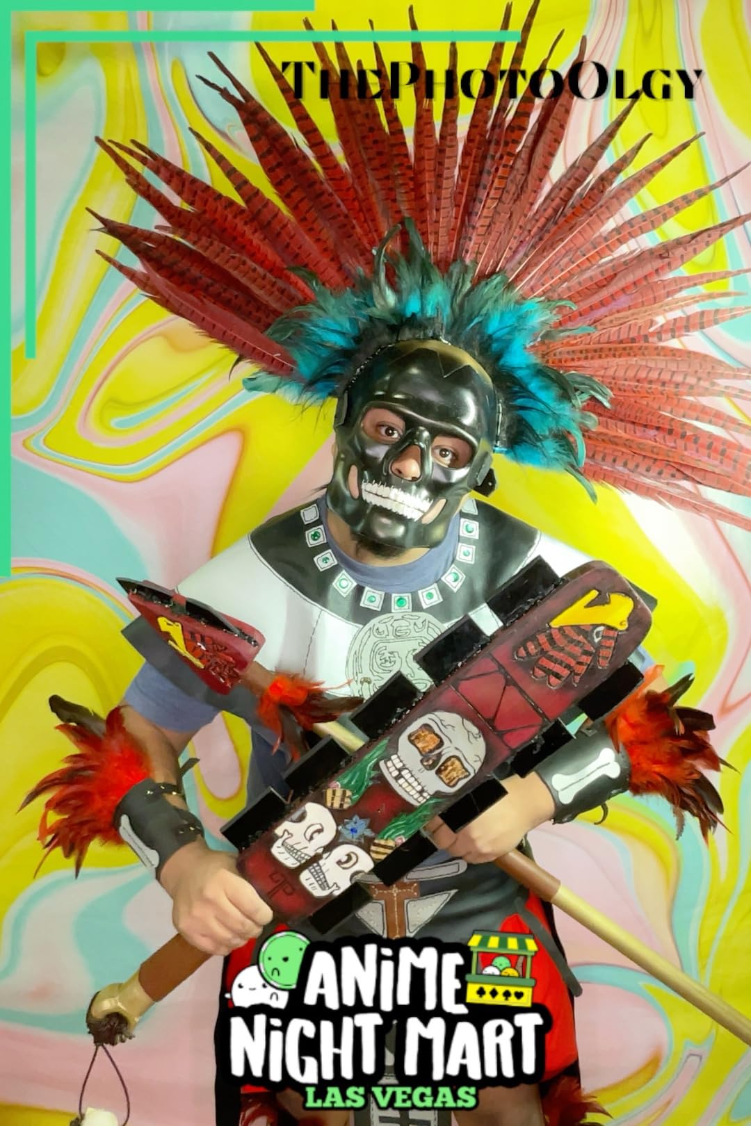 White Skeleton Mask | DIY Day of the Dead Costume & Decor