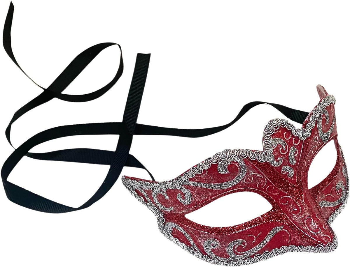 Girls Black Gold Silver Masquerade Ball Mask Cosplay Mardi Gras Prom Dance Birthday Bachelor Party