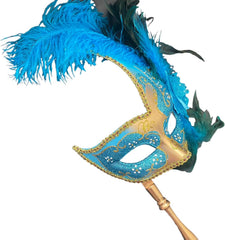 MasqStudio Brocade Lace Masquerade Ball Mask Burlesque Mardi Gras Birthday Prom Wedding Party