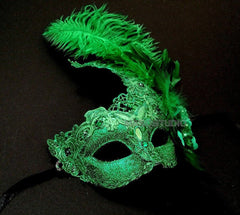 Brocade Lace Masquerade Ball Mask Christmas New Year Eve Mardi Gras Party