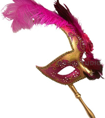 MasqStudio Brocade Lace Masquerade Ball Mask Burlesque Mardi Gras Birthday Prom Wedding Party