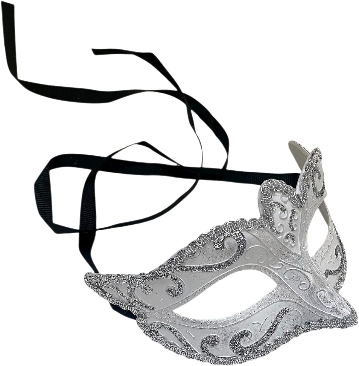 Girls Black Gold Silver Masquerade Ball Mask Cosplay Mardi Gras Prom Dance Birthday Bachelor Party