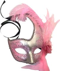 MasqStudio Brocade Lace Masquerade Ball Mask Burlesque Mardi Gras Birthday Prom Wedding Party