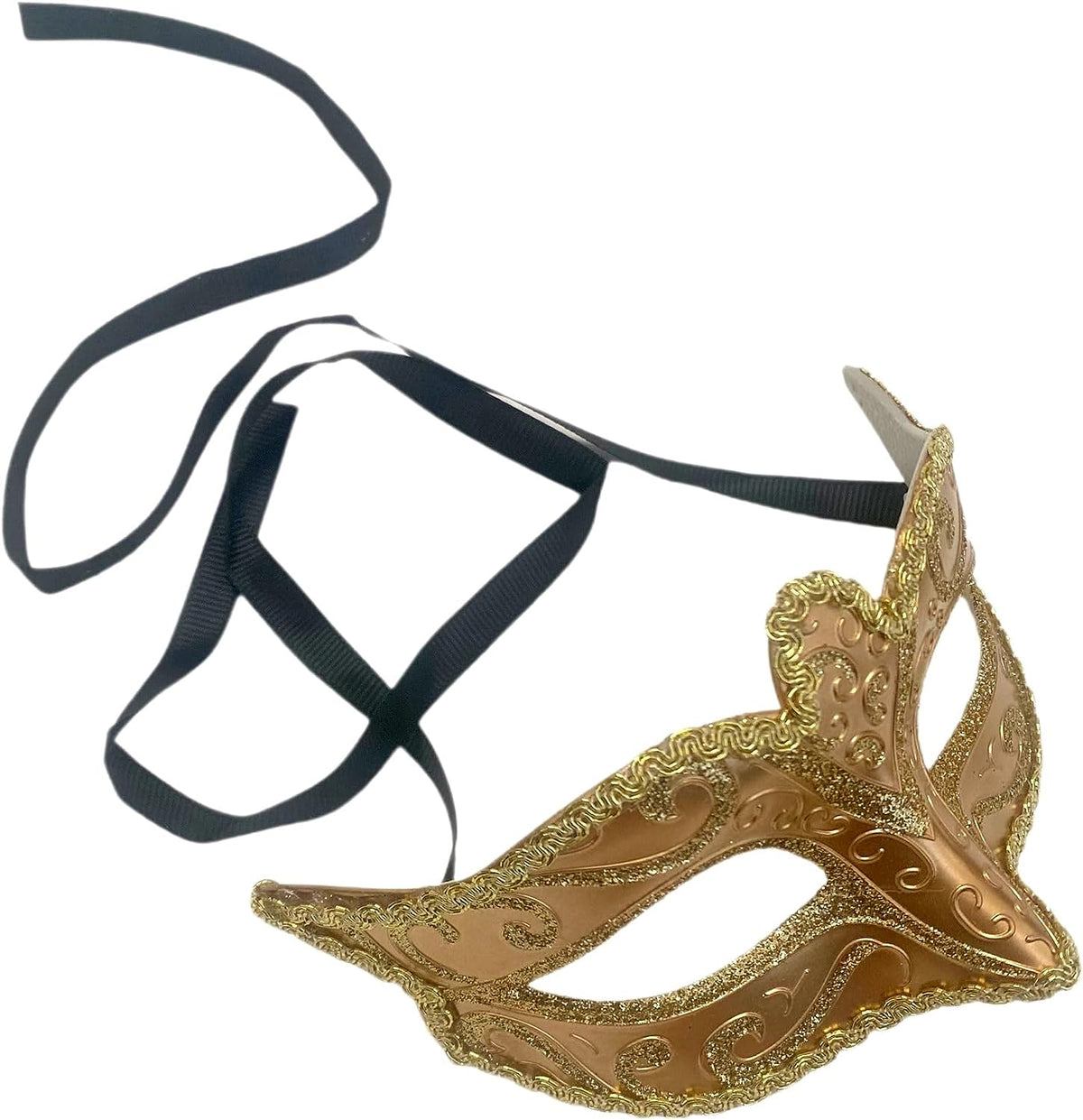 Girls Black Gold Silver Masquerade Ball Mask Cosplay Mardi Gras Prom Dance Birthday Bachelor Party