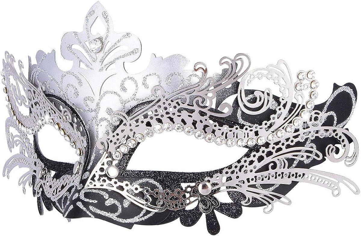 Masquerade Mask Mardi Gras Decorations Venetian Masks for Women's