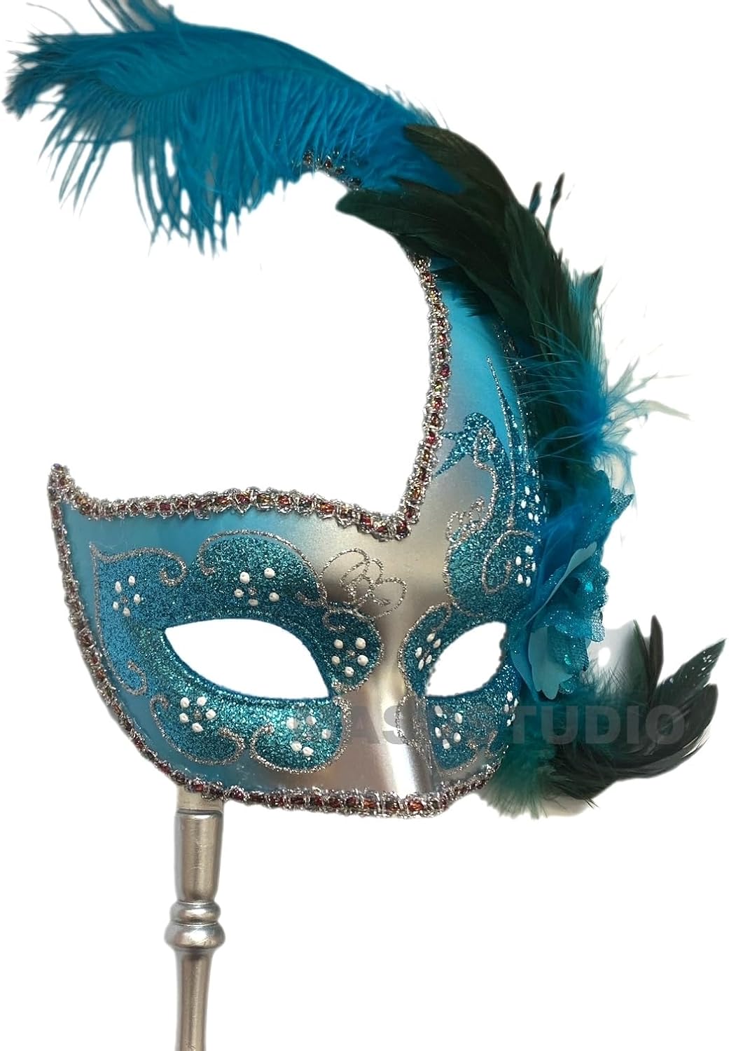 Brocade Lace Masquerade Ball Mask Burlesque Mardi Gras Birthday Prom Wedding Party