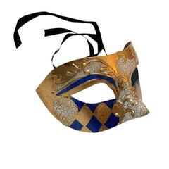 MasqStudio Mens Masquerade Mask Burlesque Dance Birthday Prom Party Black Tie Halloween Costume Dress Up