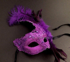 Brocade Lace Masquerade Ball Mask Christmas New Year Eve Mardi Gras Party