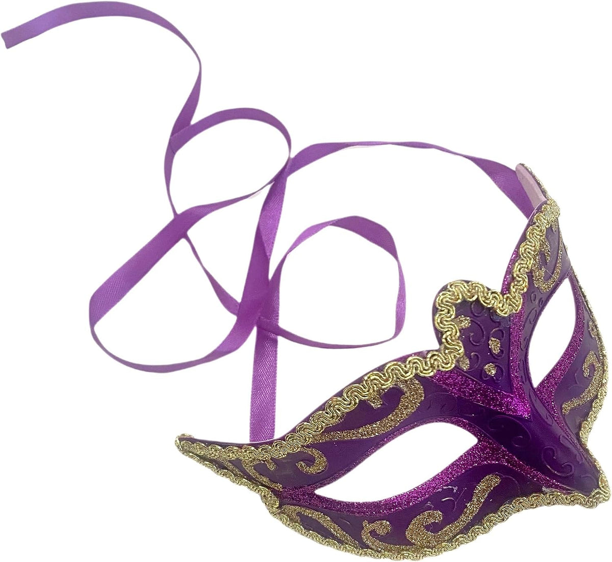 Girls Black Gold Silver Masquerade Ball Mask Cosplay Mardi Gras Prom Dance Birthday Bachelor Party