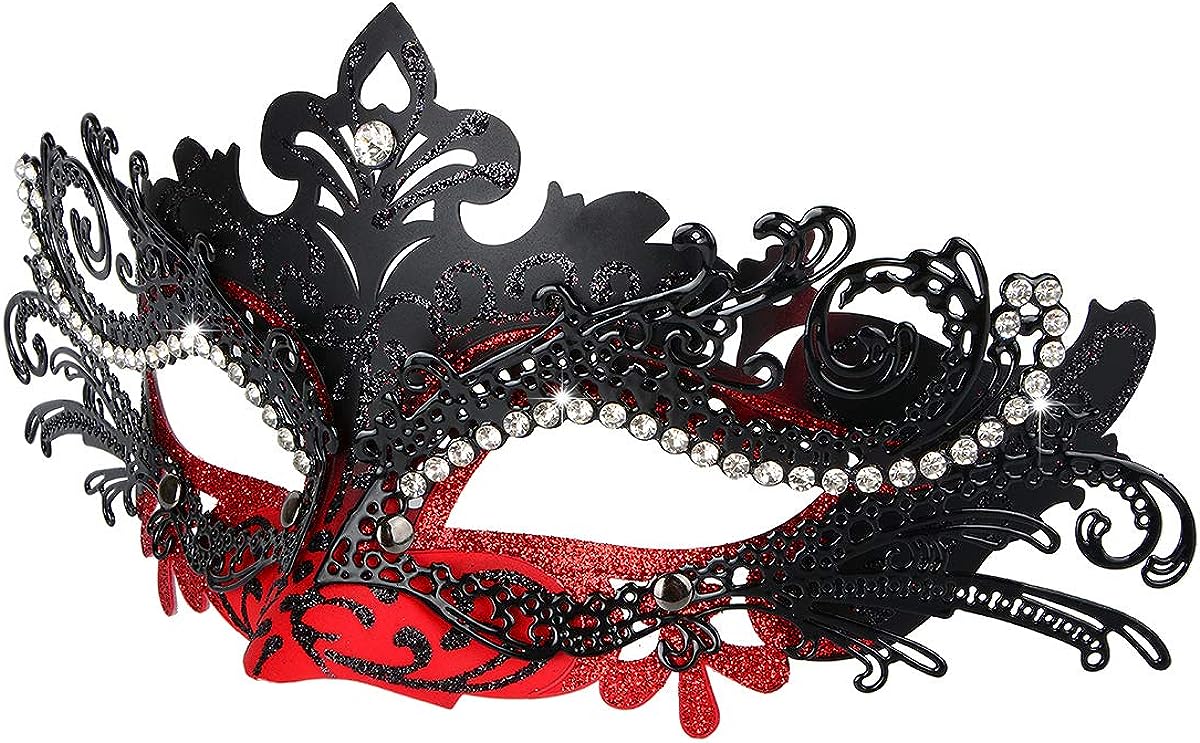 Masquerade Mask Mardi Gras Decorations Venetian Masks for Women's