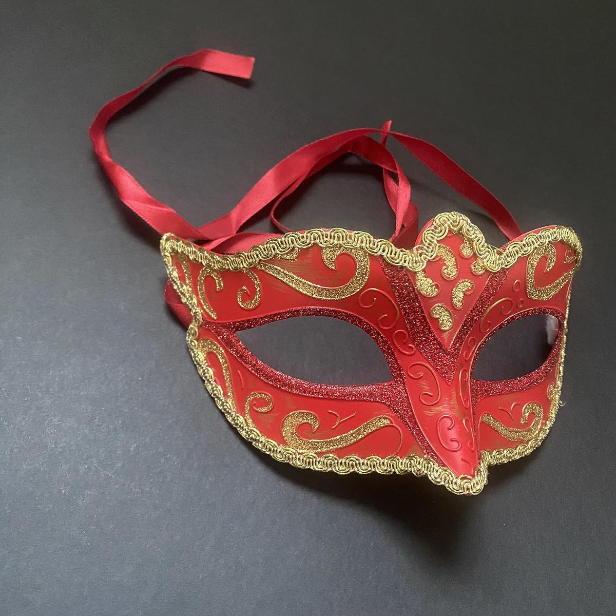 Girls Black Gold Silver Masquerade Ball Mask Cosplay Mardi Gras Prom Dance Birthday Bachelor Party