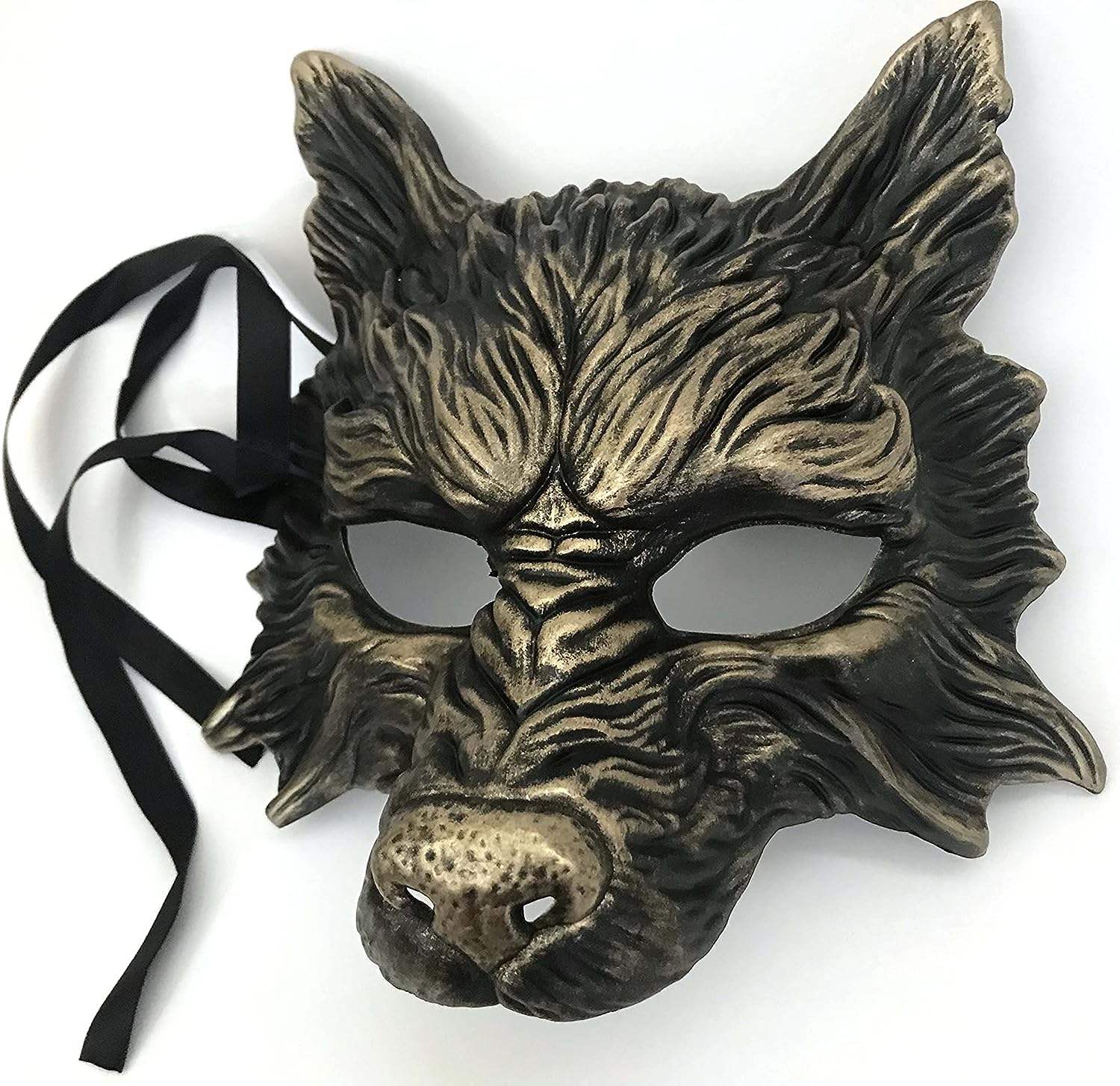 Black Wolf Mask Animal Masquerade Halloween Costume Cosplay Party mask