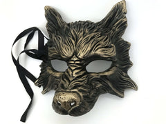 MasqStudio Black Wolf Mask Animal White Wolves Mask Masquerade Halloween Costume Cosplay Party mask