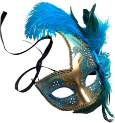 MasqStudio Brocade Lace Masquerade Ball Mask Burlesque Mardi Gras Birthday Prom Wedding Party