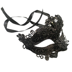 MASQ Brocade Lace Masquerade Ball Mask Pair Burlesque Mardi Gras Birthday Prom Wedding Party