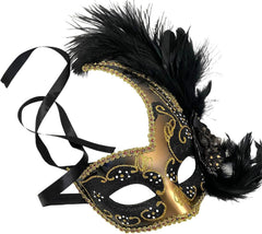 MasqStudio Brocade Lace Masquerade Ball Mask Burlesque Mardi Gras Birthday Prom Wedding Party