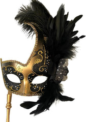 MasqStudio Brocade Lace Masquerade Ball Mask Burlesque Mardi Gras Birthday Prom Wedding Party
